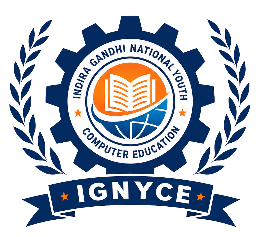 Indira Gandhi National Youth Computer Education Logo